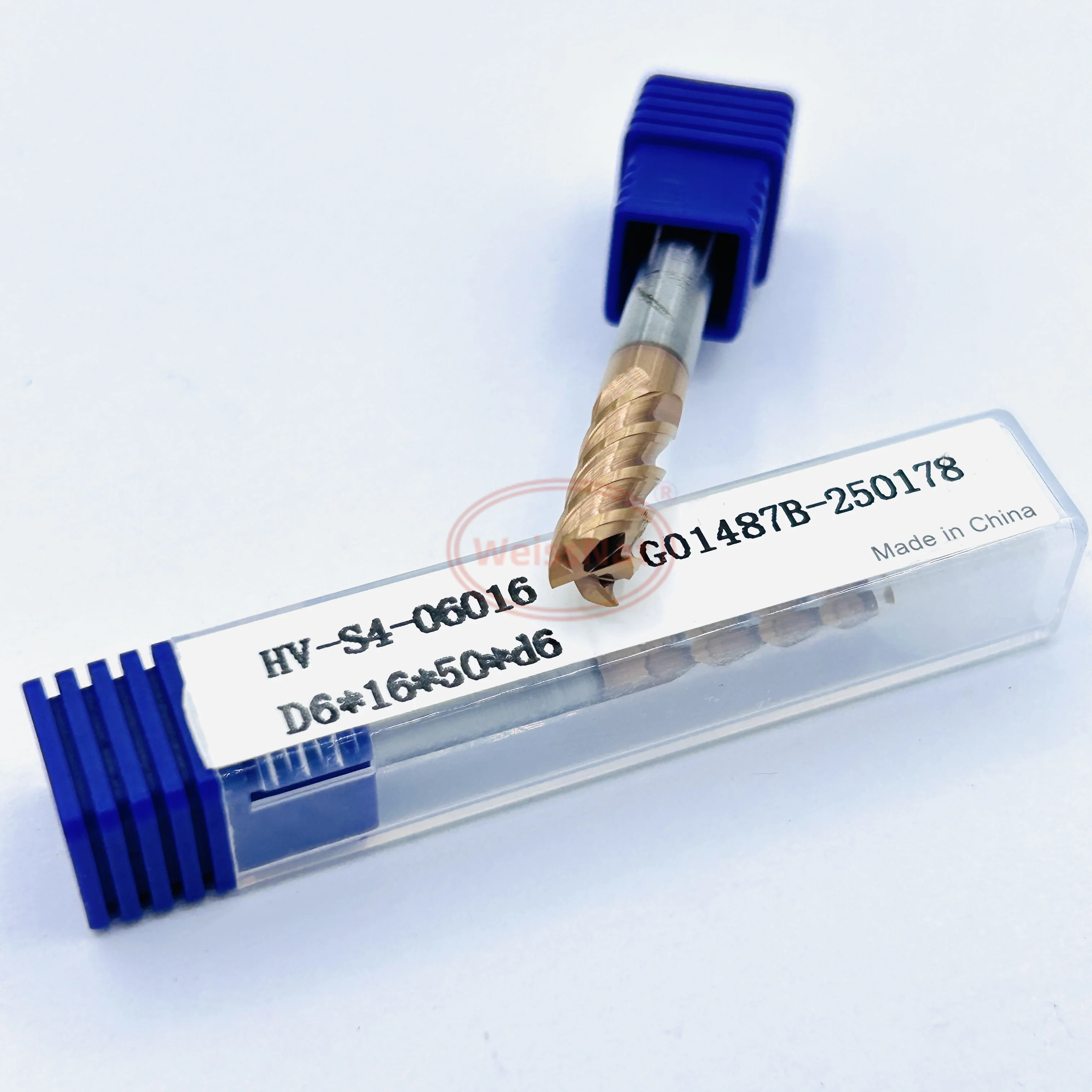 

WeissNat HV-S4 High hardness steel End Mill，VHM End Mill CNC Milling Cutter,Carbide End Mill