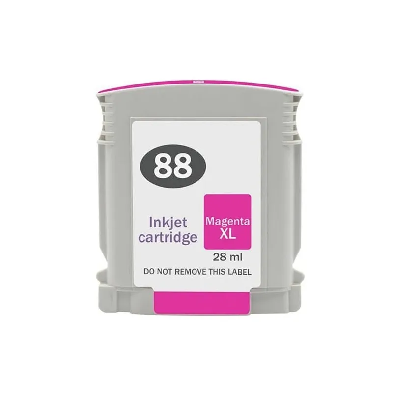 HP MAGENTA H88XLM Premium quality recycled ink cartridge, replaces C9392AE n ° 88XL M XH88XLMRP imprimirbien.com