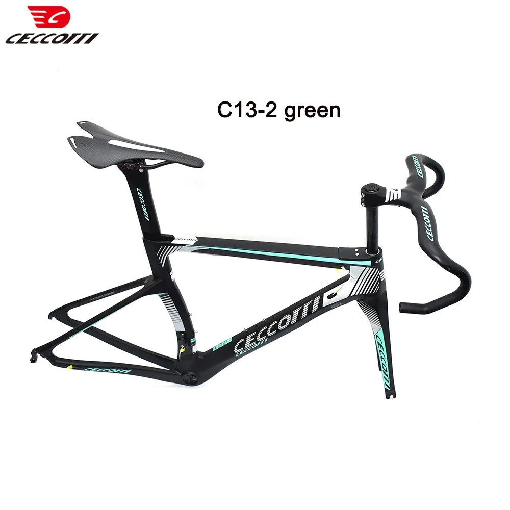 Carbon Road Bike Frame Fit for 700C Wheels, Racing Bicycle Frameset, UD or 3K Weave, 25mm Tires, New Arrivals