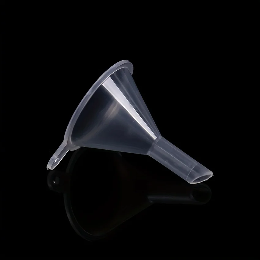 10 precision mini funnels for lab bottles, essential oils, perfumes, flavours, sand painting and powders