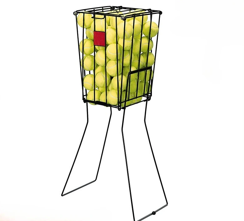 Factory Direct Selling Movable Folding Multi Function Tennis Ball Basket for Tennis Ball Picking