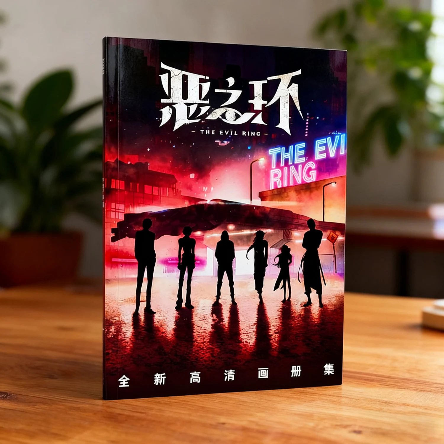 

E Zhi Huan Comic The Evil Ring Chinese Comic Character Periphery Album Poster Standee And Badge Package