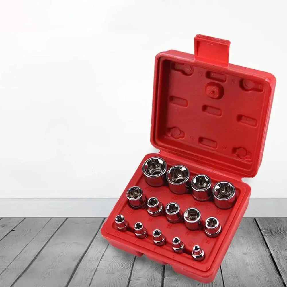 

Automotive Repair Tools Automotive Tools 14 PCS Socket Automotive Repair Black Phosphate Coating Chrome Steel Construction