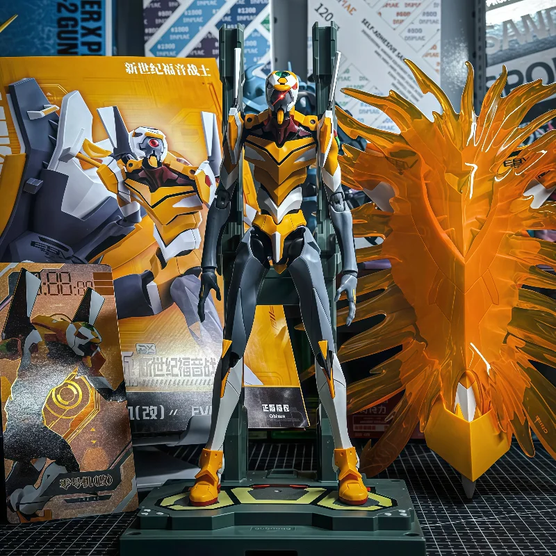 

New Original Blokees Eva Proto Type-00 Action Edition Assembly Model Toy Action Figure Desktop Ornament Decoration Surprise Gift