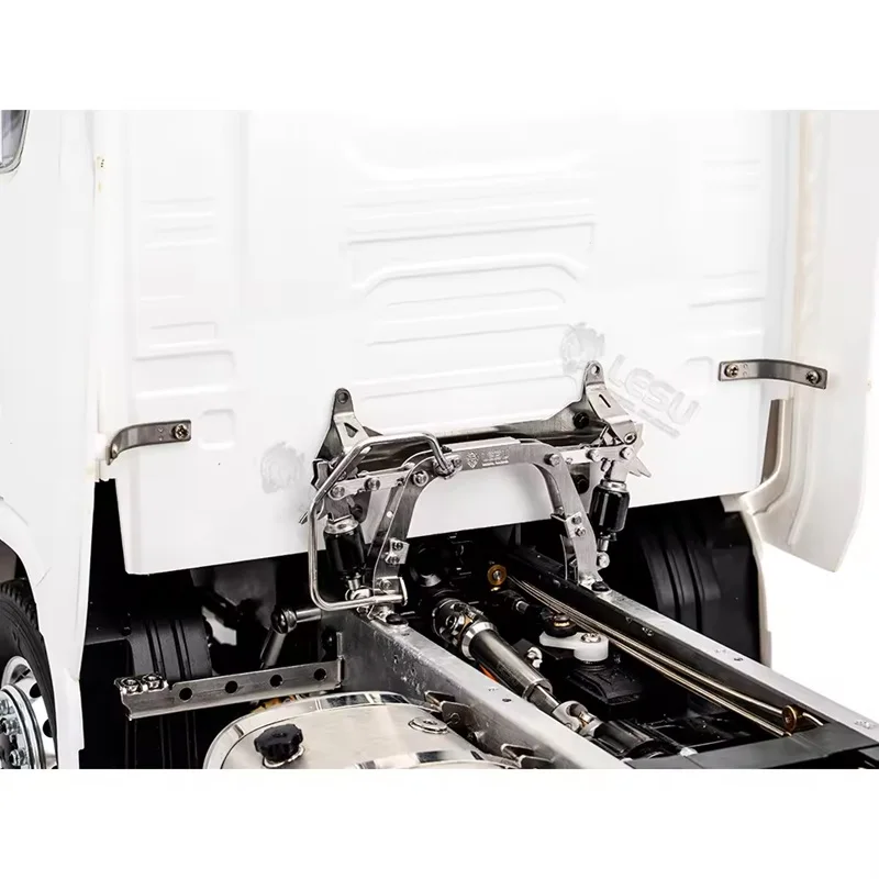 Carcasa de cabina de simulación de camión 1/14 770S con Clip de cabina, para cabeza de Tractor Tamiya, modelo de coche modificado Personal DIY G-6253