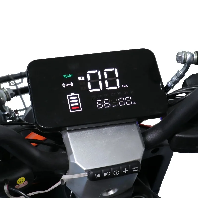 Zuimi haut de gamme Citycoco Super puissance électrique Dirt Streetbike 5000W longue portée avec 48v 2 gros pneus ville moto électrique