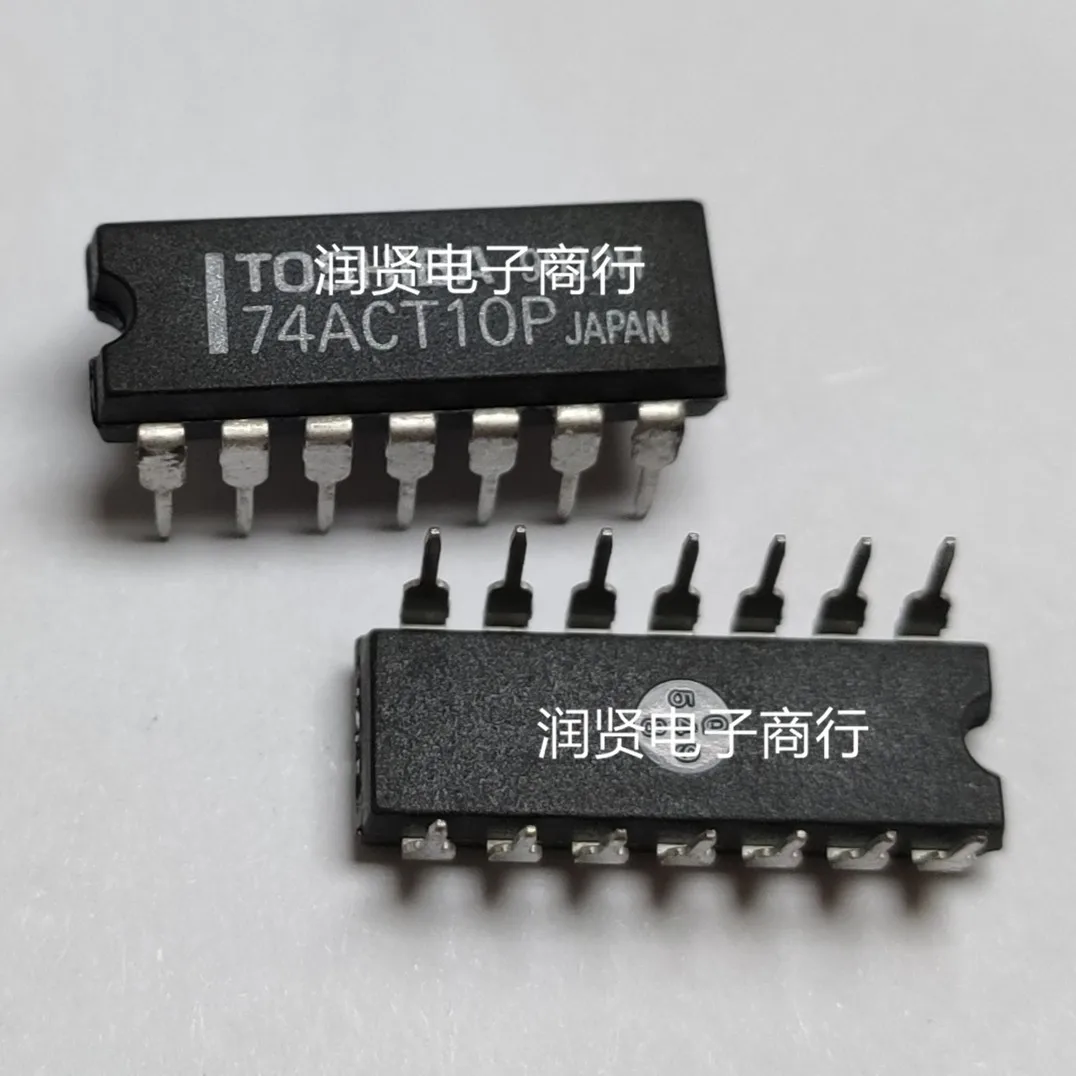 5PCS 74ACT10P DIP14 chip IC originale nuovo di zecca