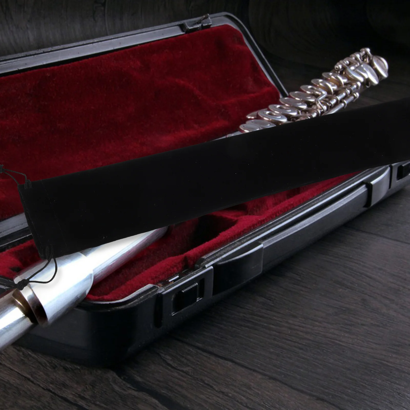 حقيبة الناي العمودية 10 بوصة الرباط المحمولة مسجل كيس التخزين لينة الداخلية مقاومة للخدش حمل