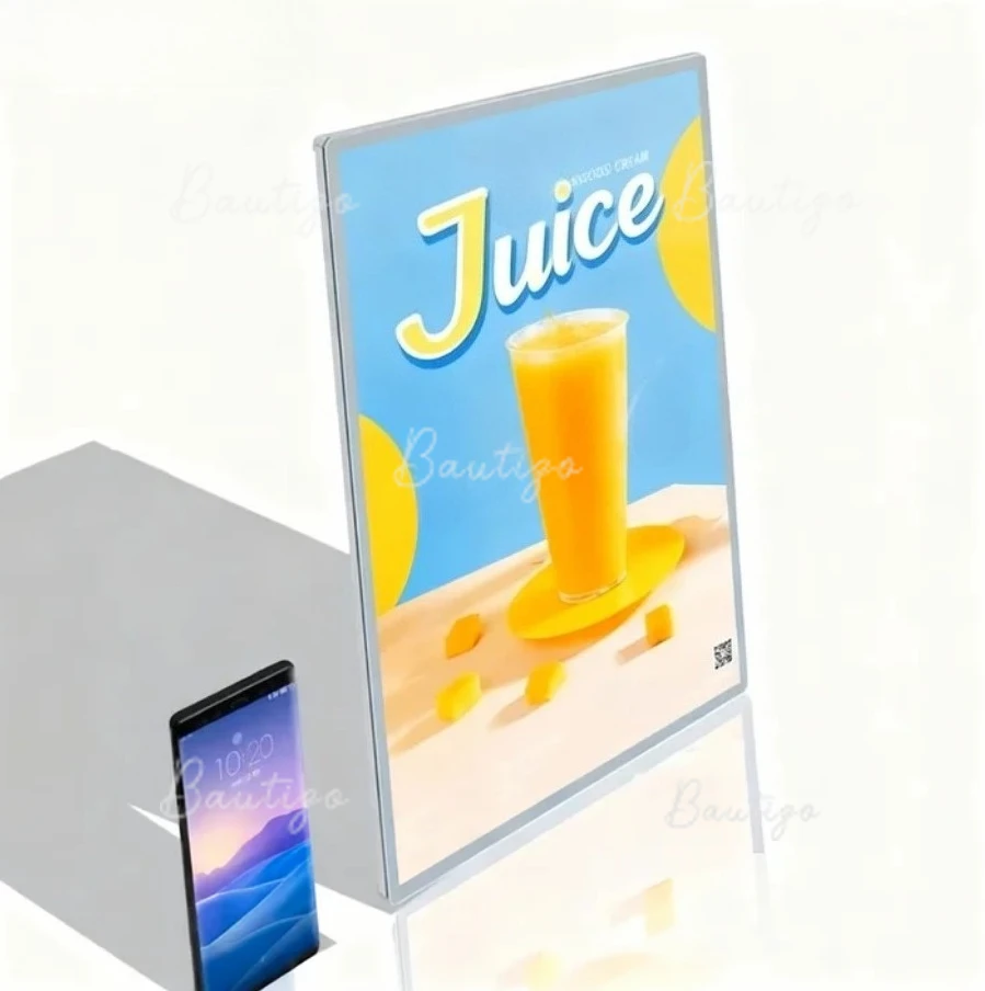Design Signage Custom  Film LED Light Advertising Box Sign Business Advertising Letter Shops Menus Wall Mounted Billboard Bright