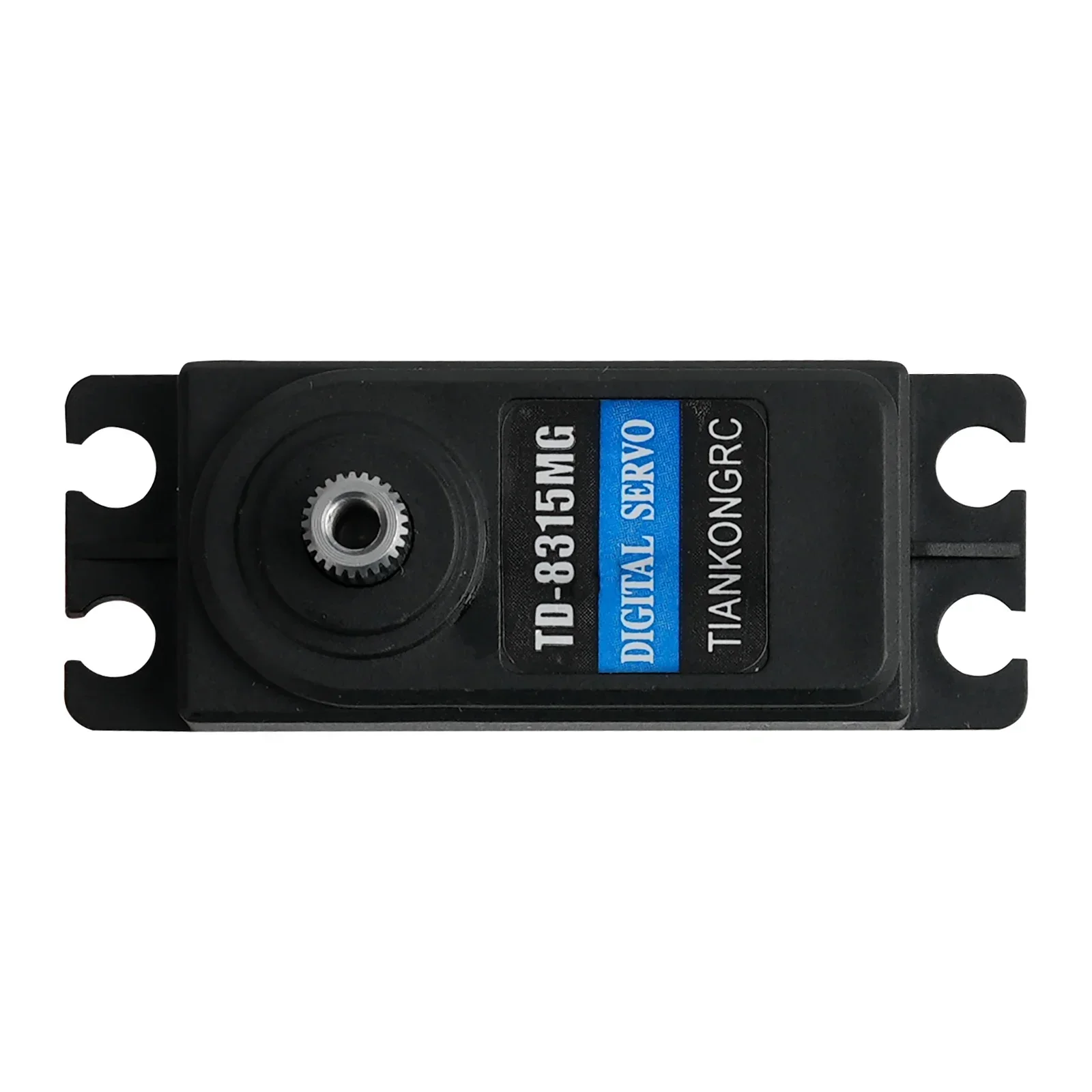 4 pezzi TD-8315MG Servo digitale da 15 kg Coppia elevata Tutti gli ingranaggi metallici Motore con spazzole di carbone 180/270/360 °   per il giocattolo robot cingolato per auto RC