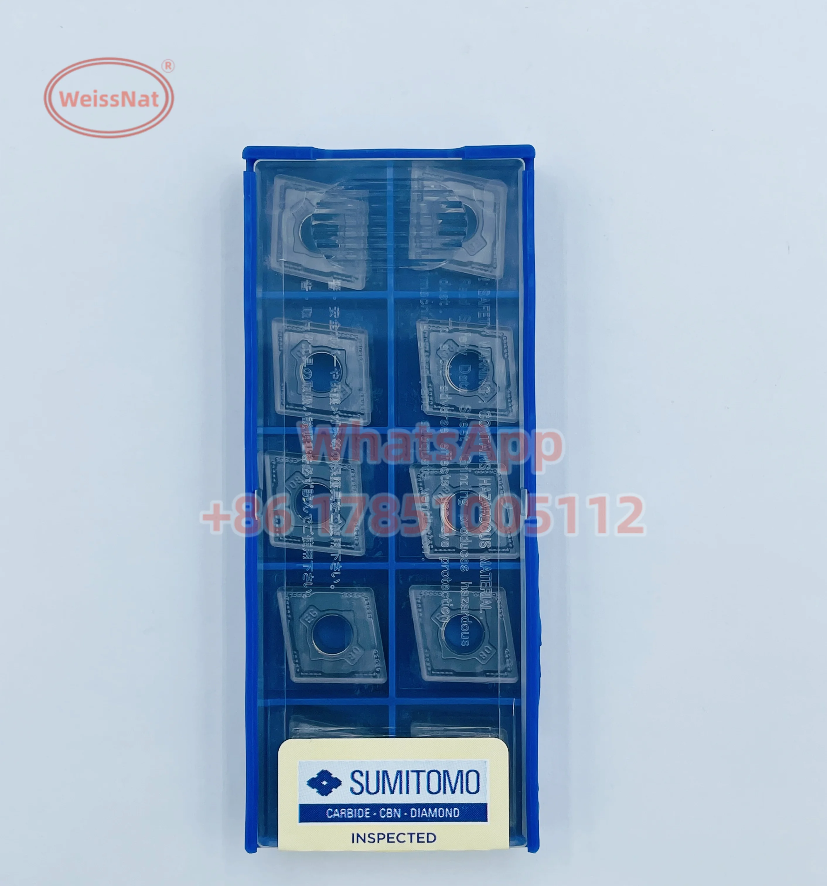 

SUMITOMO CNMG120408N-EX CNMG120404N-EX CNMG120404N-EG CNMG120408N-EG AC5015S AC630M AC5015S Carbide Insert CNMG Inserts