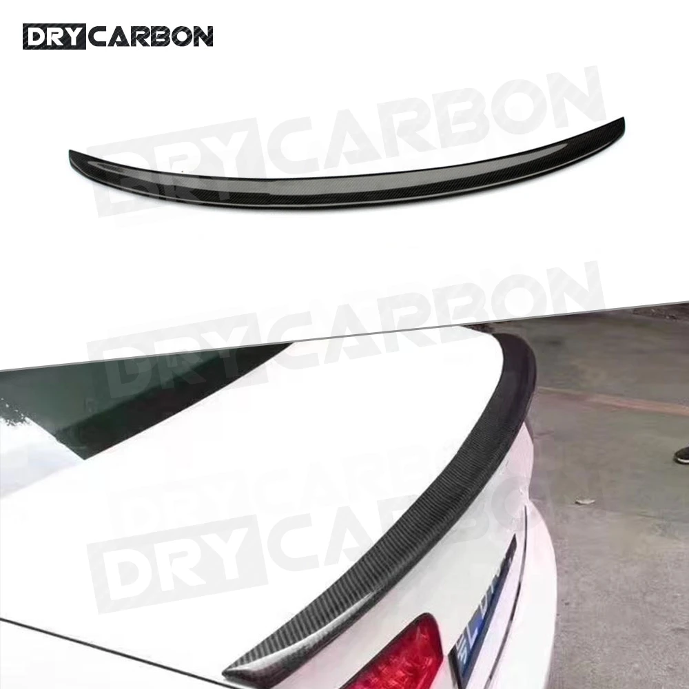 

Carbon Fiber Rear Spoiler Boot Duck Wings for Audi A4 B8.5 Sedan 2013-2018 S4 Style Trunk Spoiler Exterior Decoration FRP