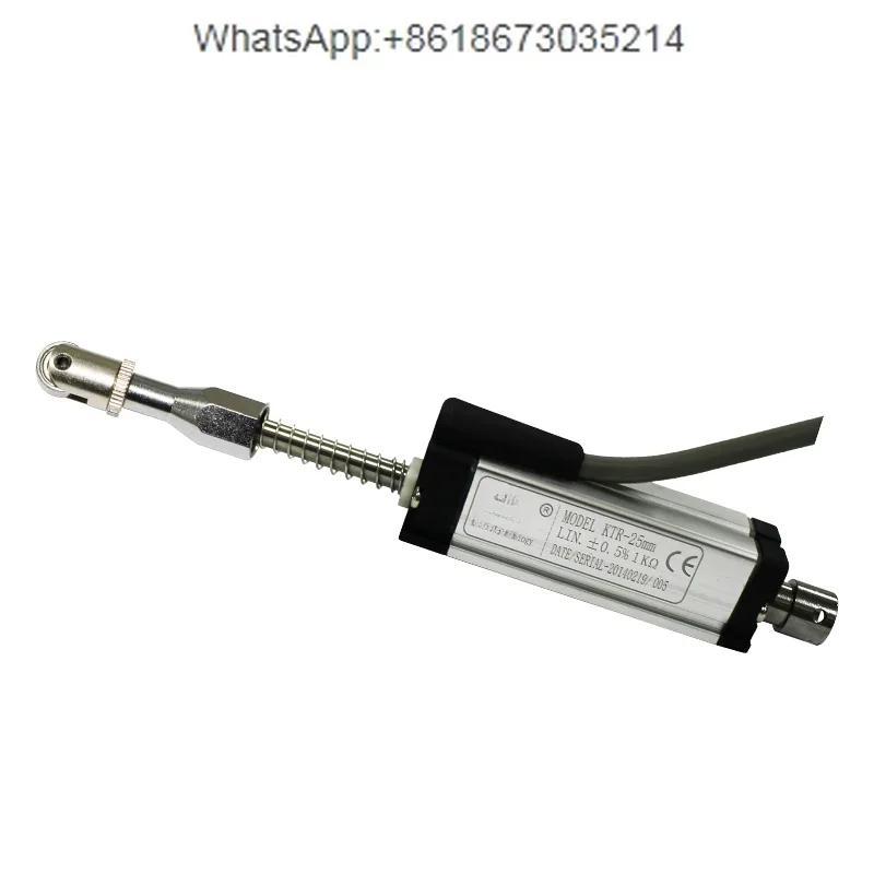 KTR12 Spring Self-recovery Crack Displacement Sensor Self-complex Linear Position Sensor Rebound Type