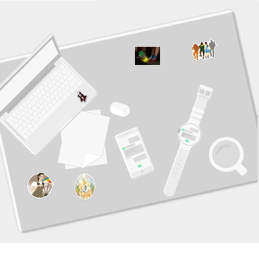 10/50 個漫画おとぎ話オズの魔法使いステッカー防水落書き子供のおもちゃクリエイティブ DIY スクーターギタースーツケース