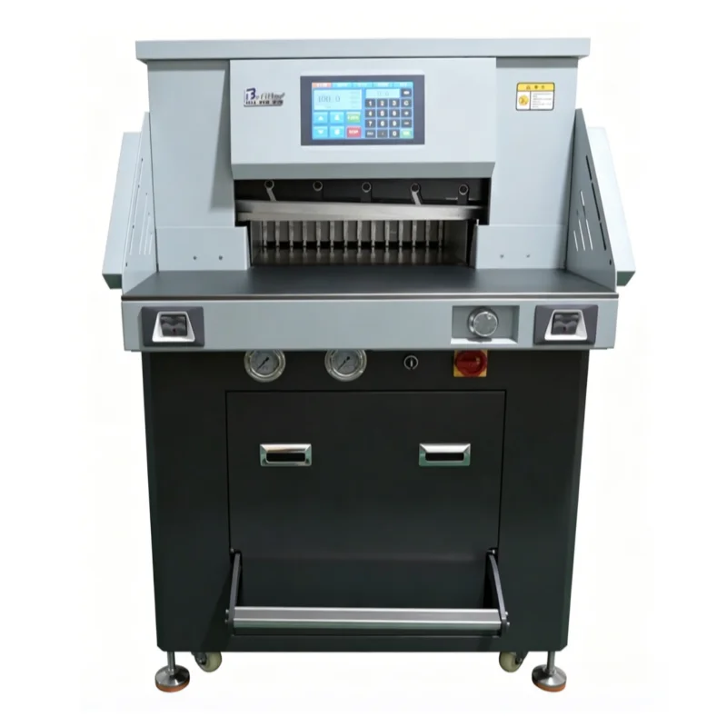 H5310TV8 Premium Electric Hydraulic Paper Cutter, Ultra-Quiet & High-Speed Response, Industrial Grade, 1-Year Warranty