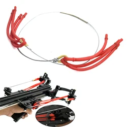 Powerful Eight Strand Rubber BandsHigh Elasticity and Strength Outdoor Precision Shooting SlingShot Hunting Accessories
