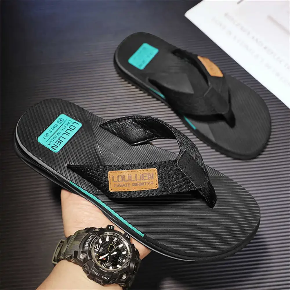 Floor Hypersoft Men's Summer Flip Flops Children's White Sandals Shoes 43 Size Sneakers Sport Clearance Casuall Ternis