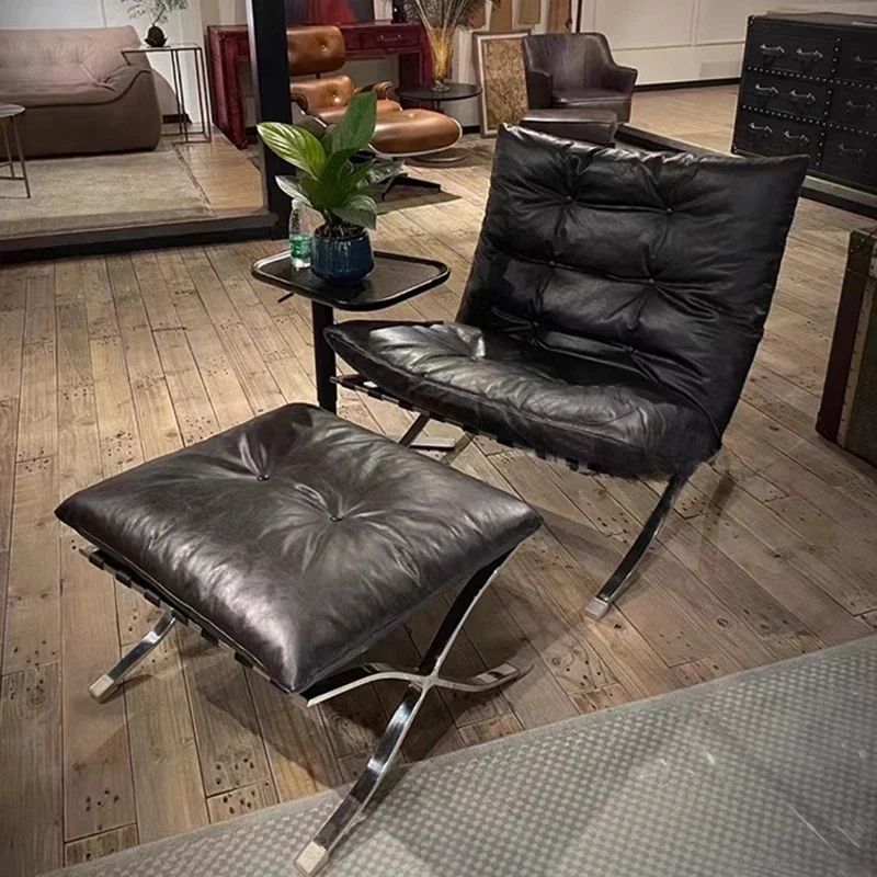 

Chair Nordic modern backrest living room lazy leisure chair medieval