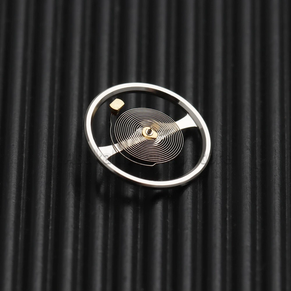 1pcs Watch movement Accessories New NH35 balance wheel, NH36 Balance Wheel White Balance Wheel With Hairspri for Watchmaker image 2