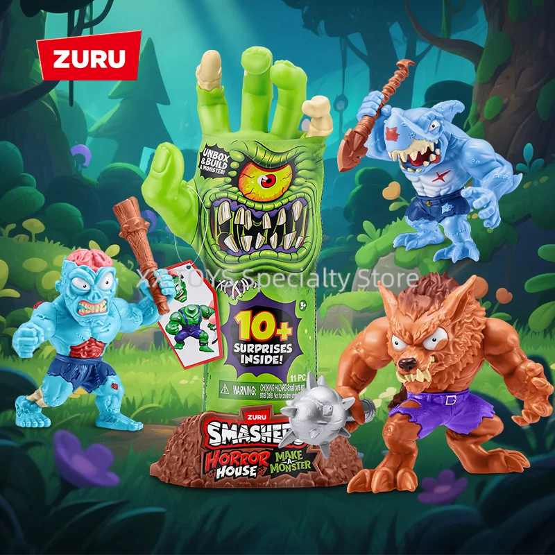 

Zuru Smashers дом ужасов сделать монстр в ассортименте Kmart модель динозавра игрушки-сюрприз приключенческие игрушки подарок на день рождения для мальчиков