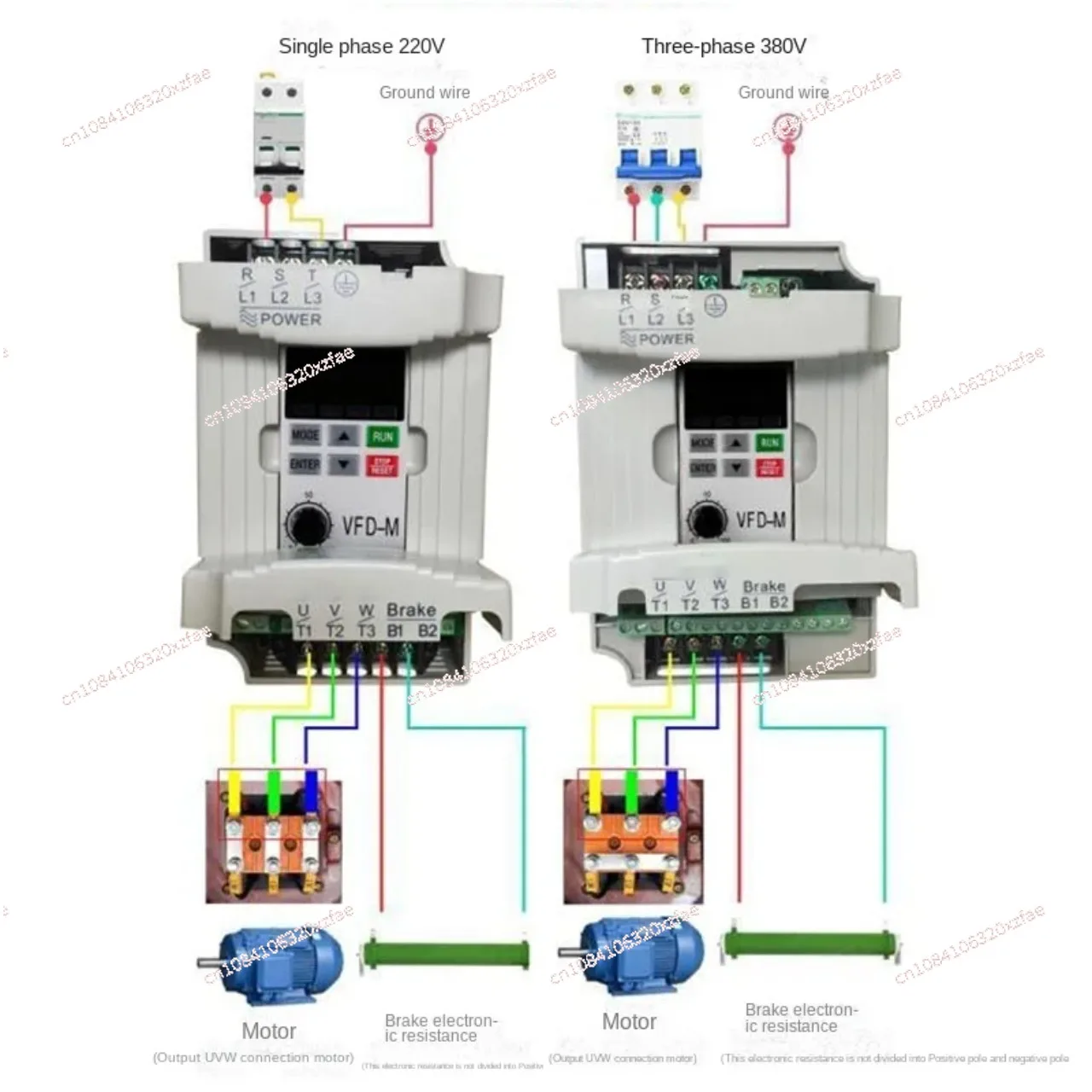 VFD022M43B 2.2KW 380V 460V Inverter NEW VFD-M Series Ultra Low Noise Mini Three Phase