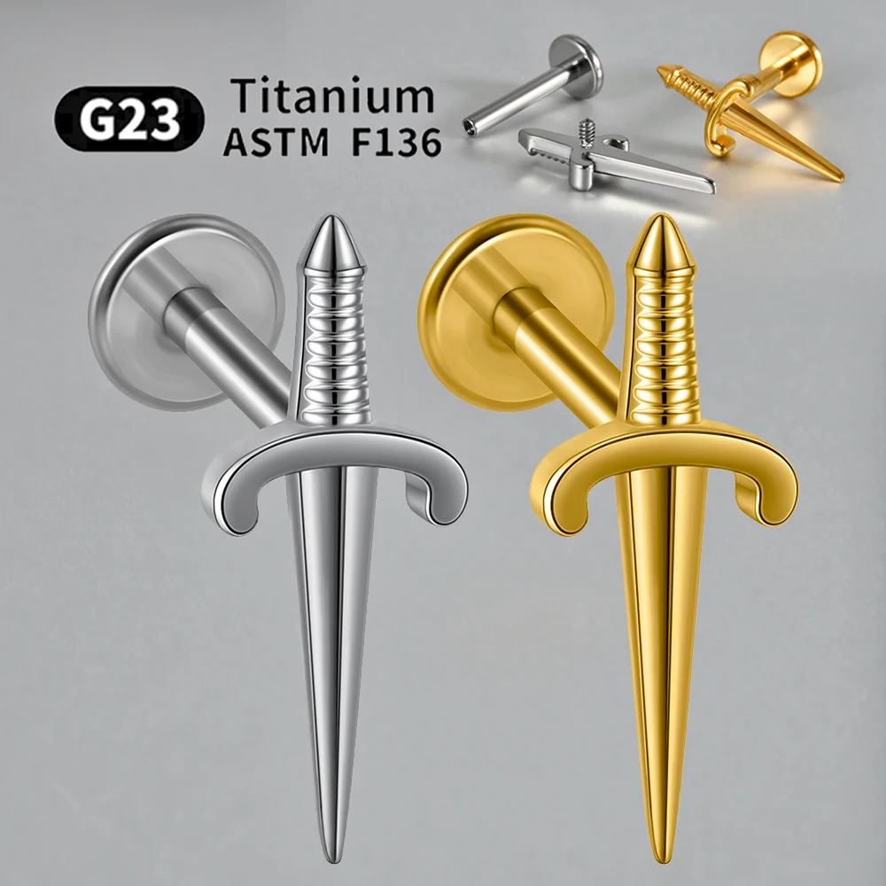 1PC G23 Titanium Si…