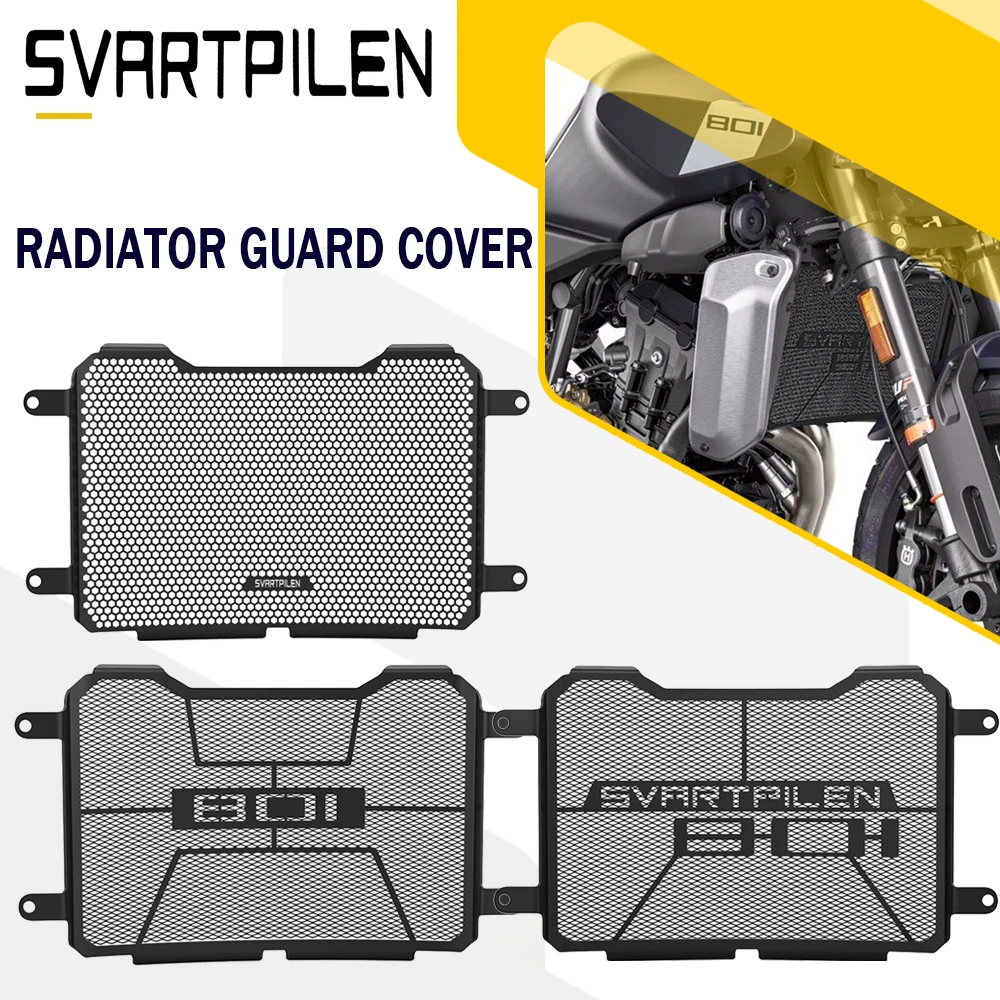 For Husqvarna Svartpilen 801 2024 2025 2026 Motorcycle Svartpilen801 Radiator Guard Grille Protection Water Tank Protector Cover