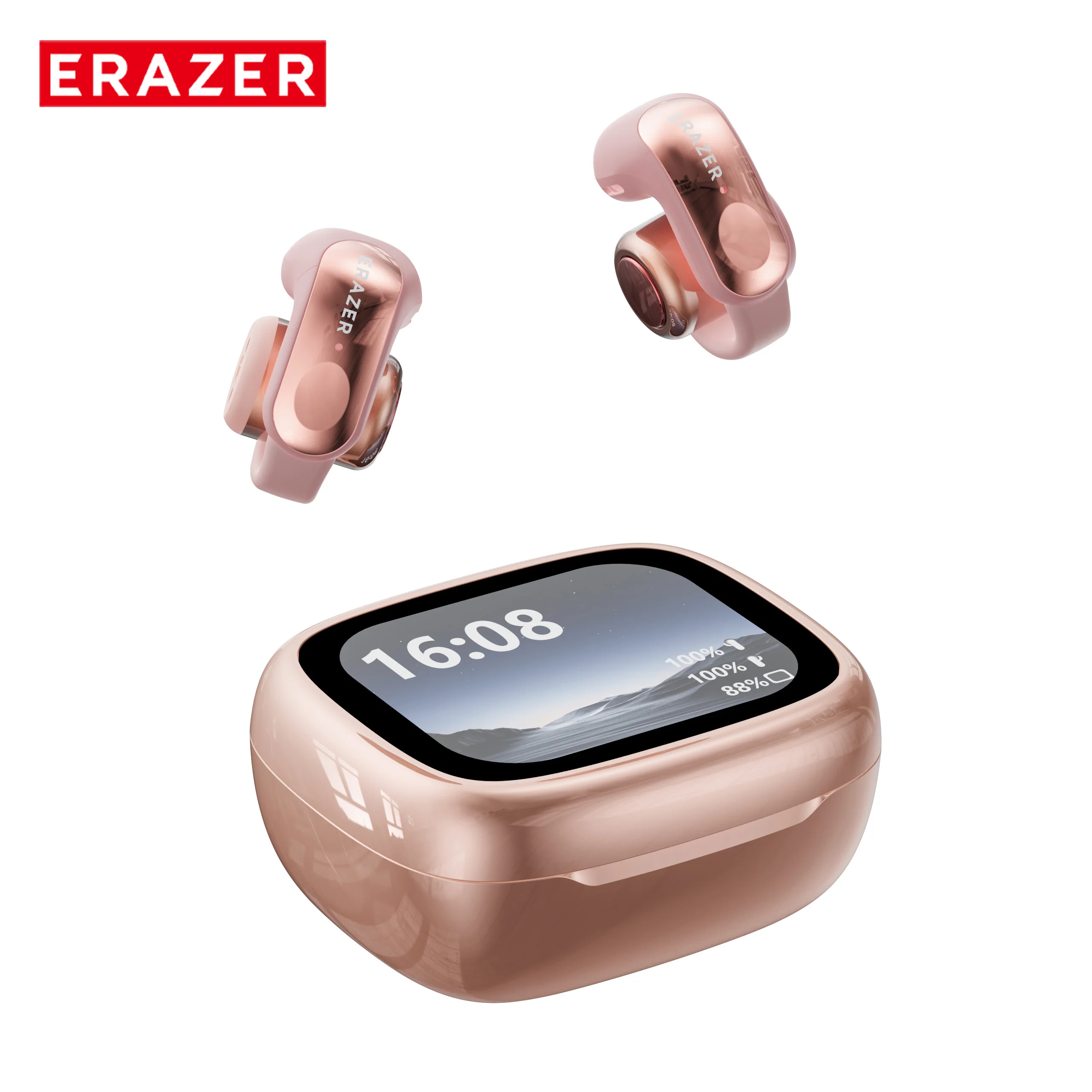 Übersetzer ERAZER XF28 Bluetooth V6.0 Open-Ear Echte Drahtlose OhrhörerÜbersetzungskopfhörer Büro Reisen, ASMR Headset APP 3