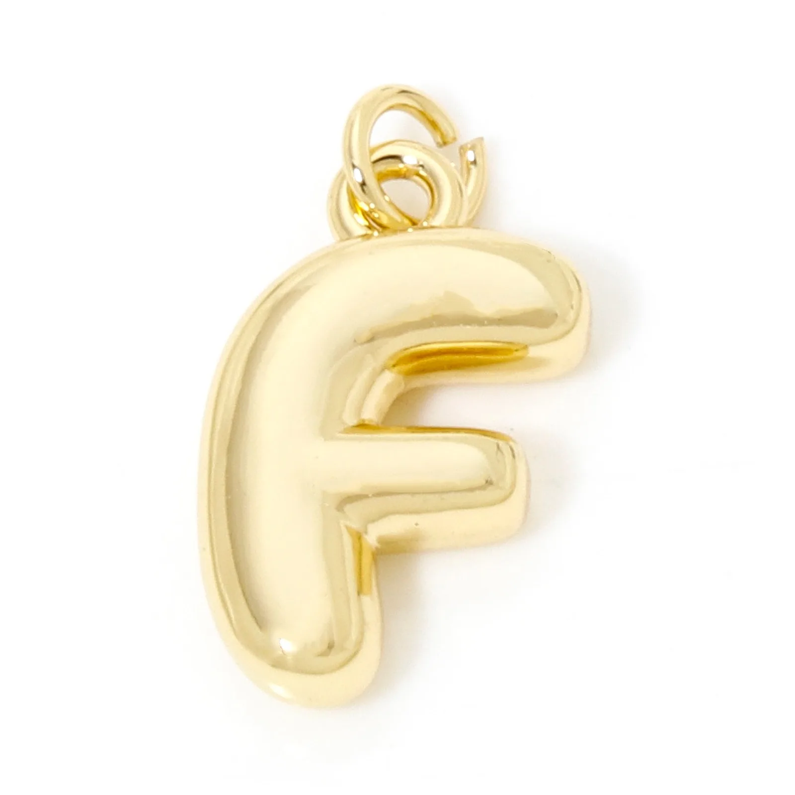 1pc neue Messing Charms Gold Farbe Kapital Alphabet Buchstabe 3d Anhänger DIY Halskette Armband für Frauen Männer Party Schmuck Ergebnisse – Detail 7