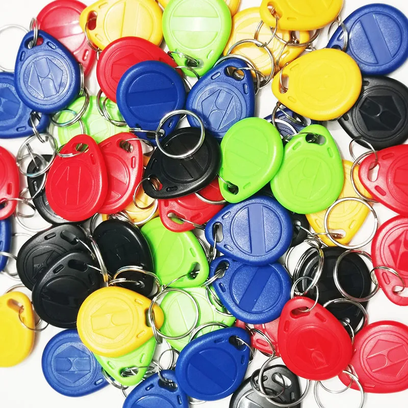 100Pcs EM4305 125Khz Key Copy Herschrijfbare Beschrijfbare Em Id T5577 Keyfobs Rfid Tag Ring Card Proximity Token Toegang dupliceren