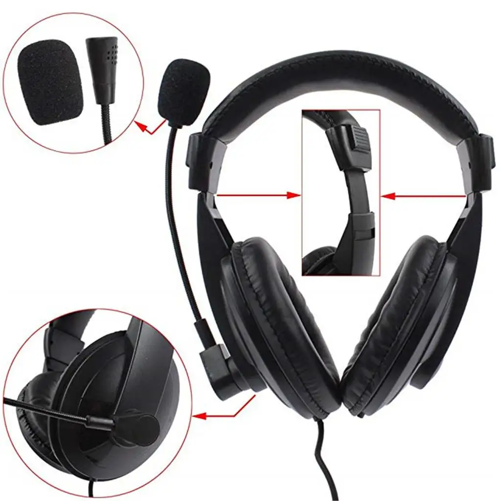 Noise Cancelling Headphones 2pin Overhead Earpiece Durable Headset Earphone Accessories for Baofeng 5R RD Covert Security