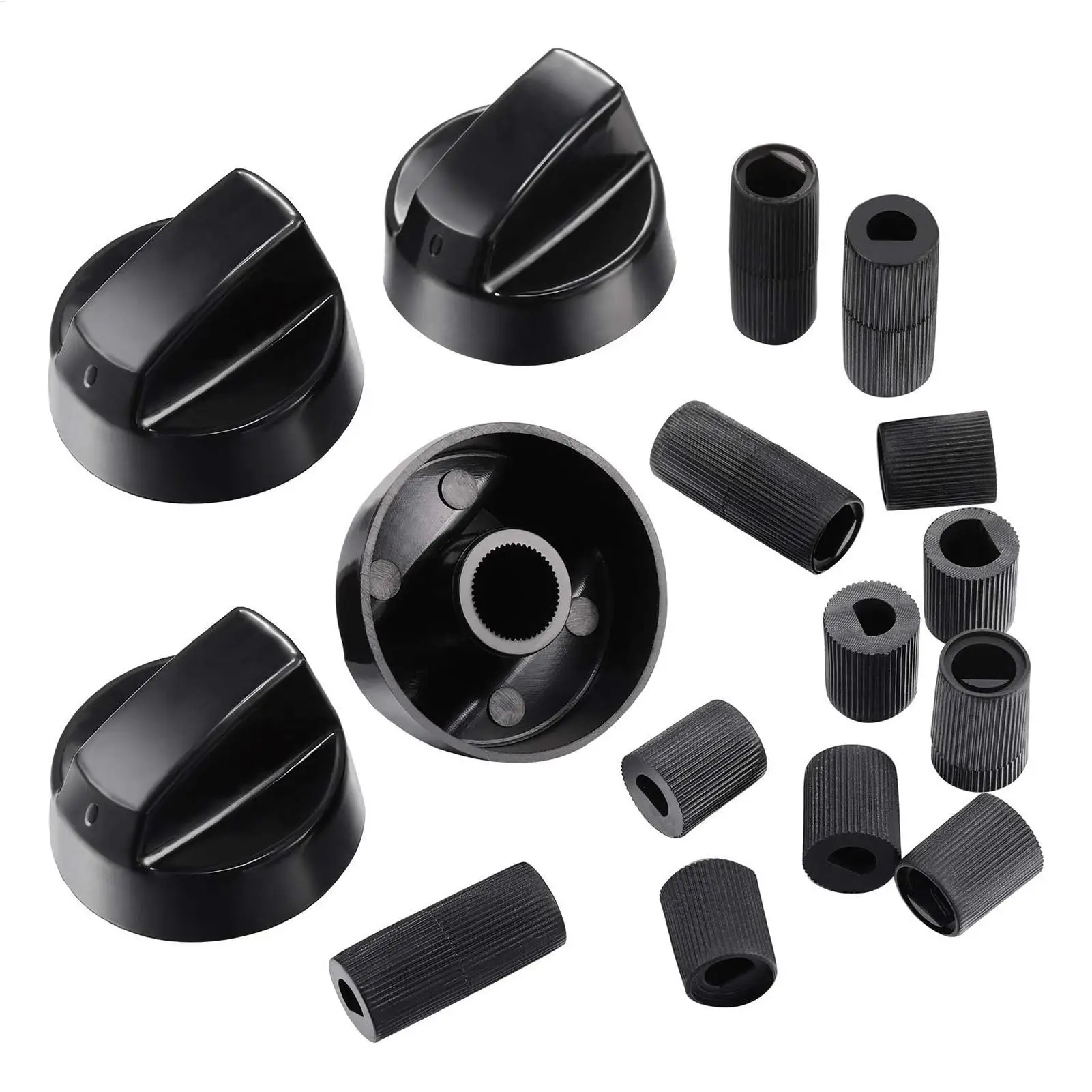 Control Knobs Replacement Stove Knobs Replacements 4X Thermostat Stove Knob Stove Button Easy-to-Install Knobs For Home