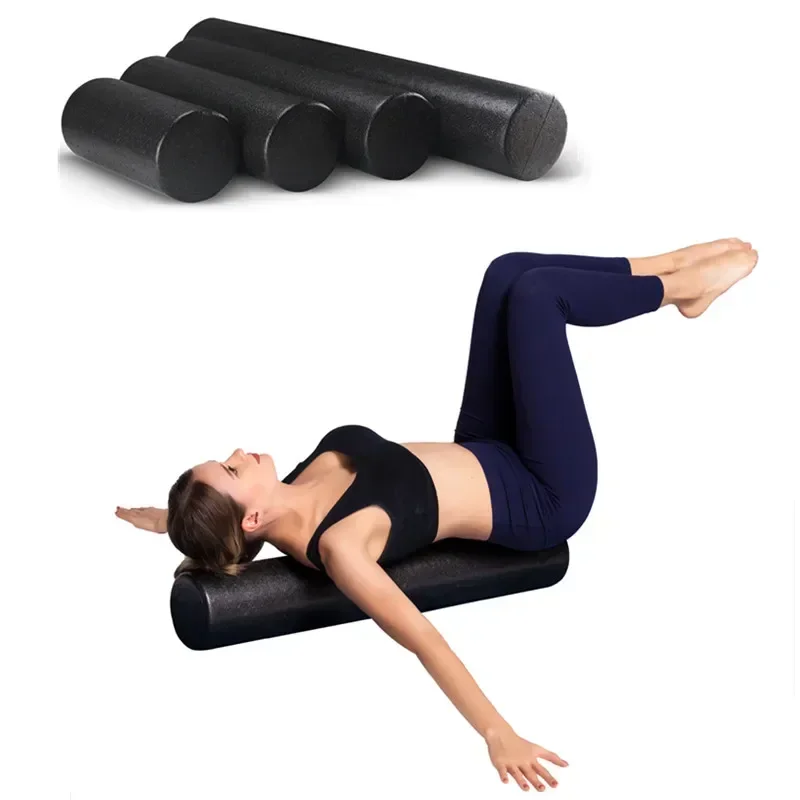 1Pc 45 // 30cm Yoga Block rullo per massaggio colonna per Yoga palestra Fitness rullo in schiuma Pilates strumento per esercizi di Yoga attrezzatura