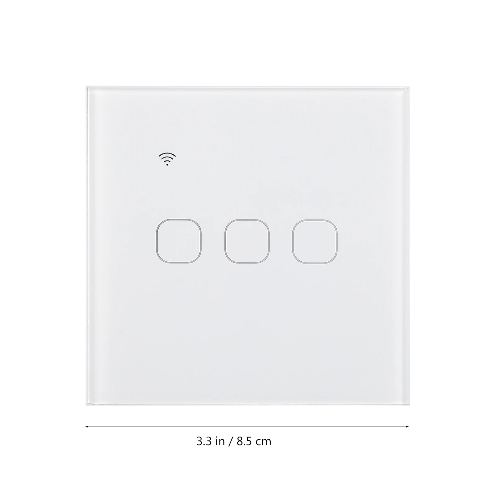 

WIFI Touch Screen Switch Wall Light Wireless Remote Modern Design Durable Easy Clean Excellent