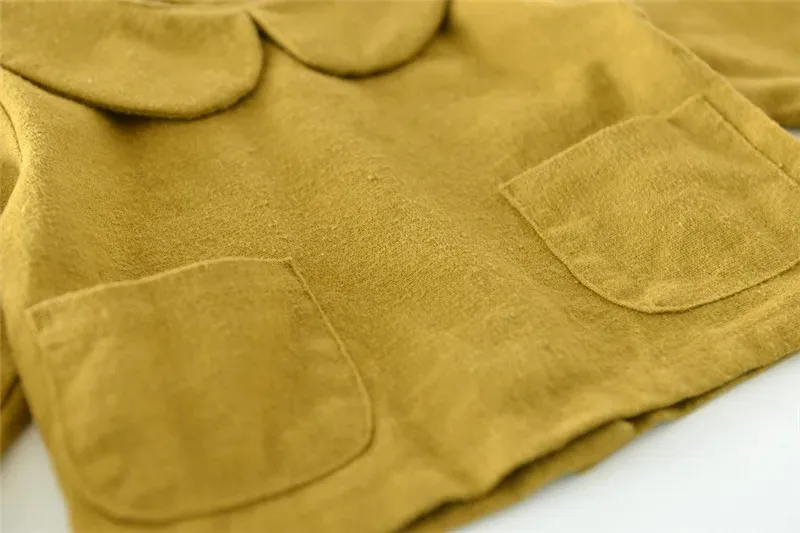 طفلة بلوزة الربيع قميص قطني بكم طويل منقوشة طفلة ملابس الرضع الوليد الطفل بلايز الأطفال قمصان الفتيات الملابس