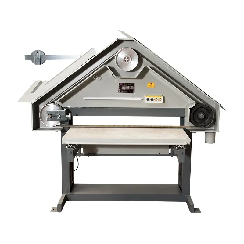 

Long Triangle Belt Manual Metal Sheet Grinding & Brushing Machine, Industrial Surface Polishing Machine for Deburring