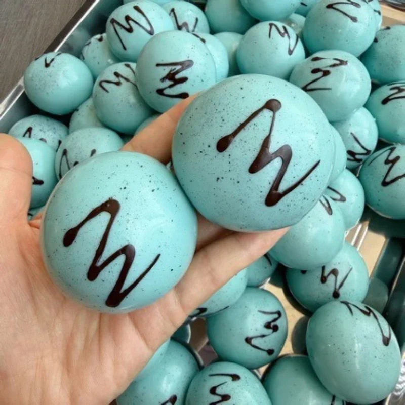 Knuspriger Brownie-Eiscreme-Ball, Quetschbares Stressabbau-Fidget-Spielzeug, Knackige Quetschspielzeuge, Gefüllte Blöcke, ASMR Anti-Stress-Sensorik-Spielzeug – Detail 5
