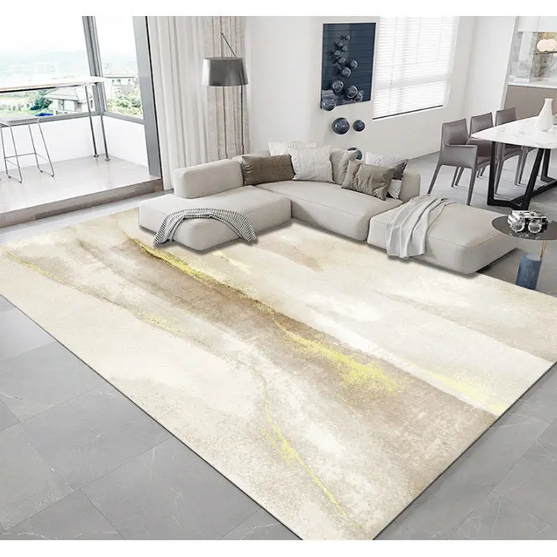 Modern Simplicity Carpets Living Room Sofas Coffee Tables Rugs Nordic Light Luxury Decoration Bedroom Carpet Study Cloakroom Rug