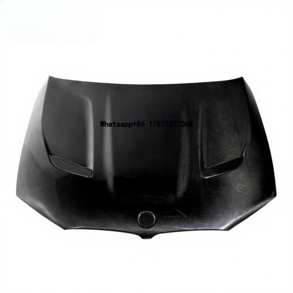 

2020+ for 5 Series G30 Engine Cover CS Style High Quality Carbon Fiber New Condition Bolts Included Bolt-On 1 Year Warranty