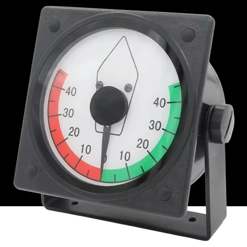 Rudder feedback and rudder indicator