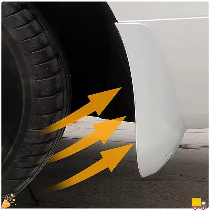 Wiel Spatborden Bescherming 4 stks/set Witte Auto Accessoires Fit Voor Volvo XC60 2018-2023 Voor, achter Spatborden