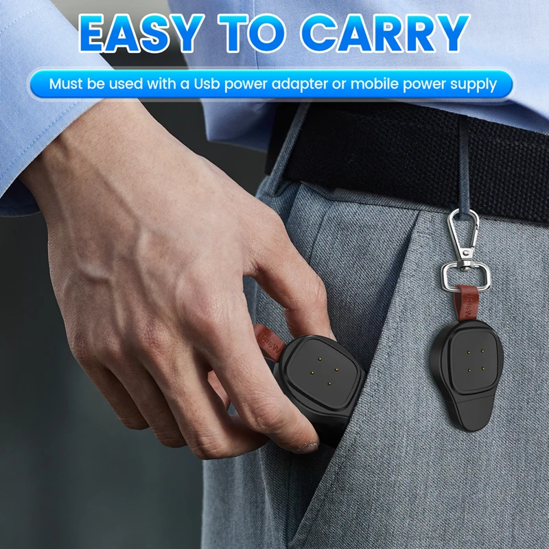 Charger For Fitbit Versa 3/Sense Watch Portable USB Interface Watch Charger