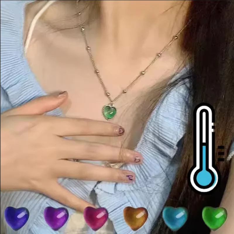 Thermochromic Mood Monitor Hea - Body Jewelry Websites 评论和价格