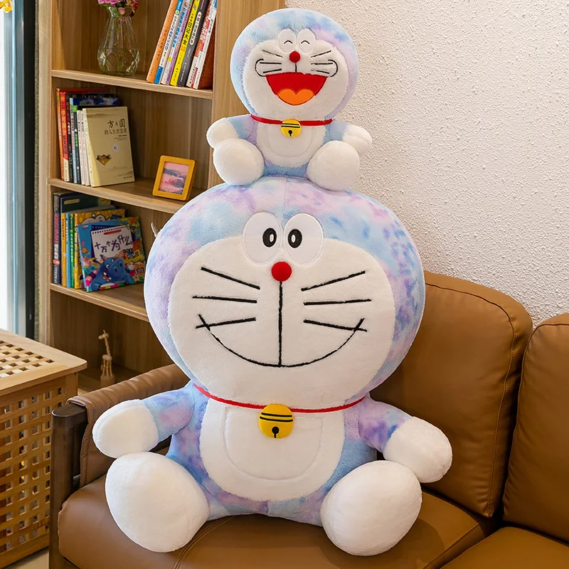 Jouet en peluche Doraemon de dessin animé Kawaii 60cm, poupée en peluche, chat Robot mignon, cadeau pour bébé pour enfants, cadeau d'anniversaire et de noël, oreiller doux en peluche