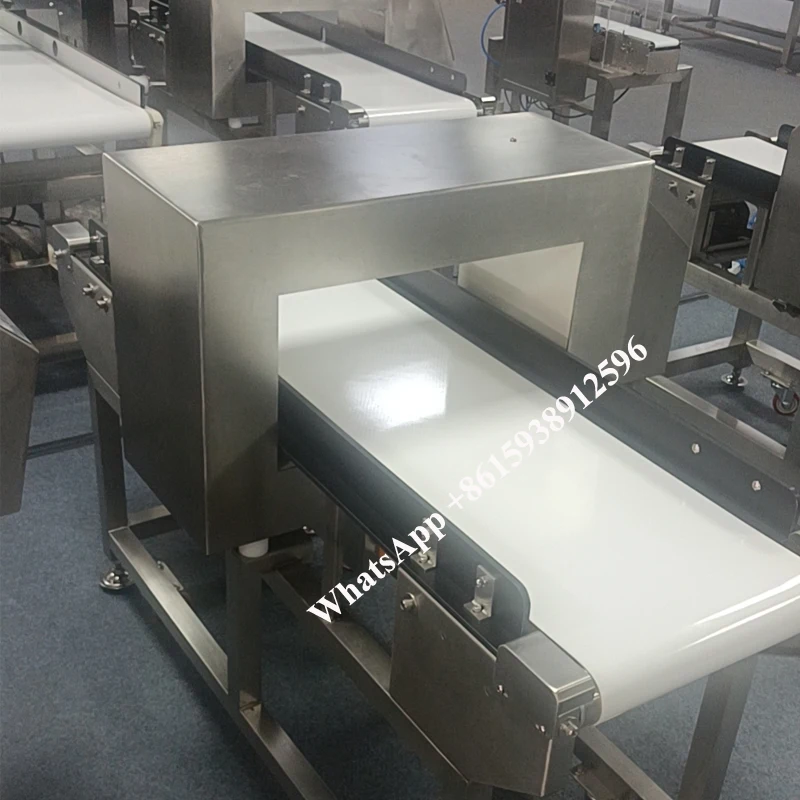 Detector de Metales para alimentos, aperitivos empaquetados, queso, hierro, detección de 110V, 220V, café en polvo, equipo de detección de cobre