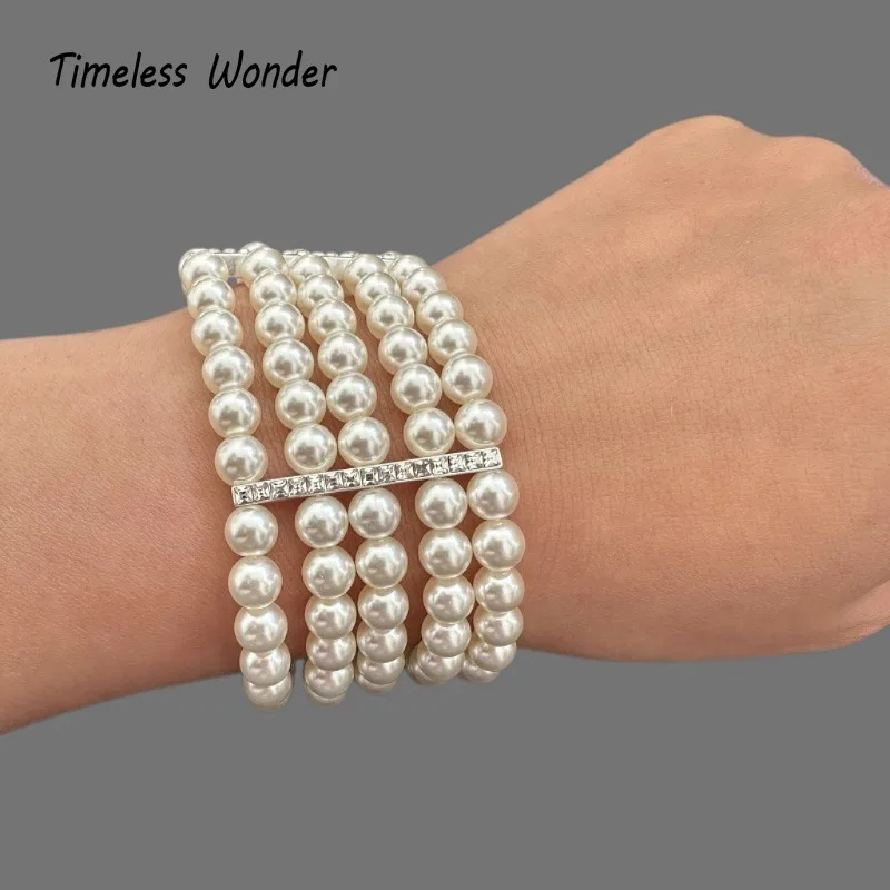 timeless-wonder-fancy-zircon-glass-pearl-strand-hinged-bracelet-women-designer-jewelry-gift-trendy-classy-neat-5151