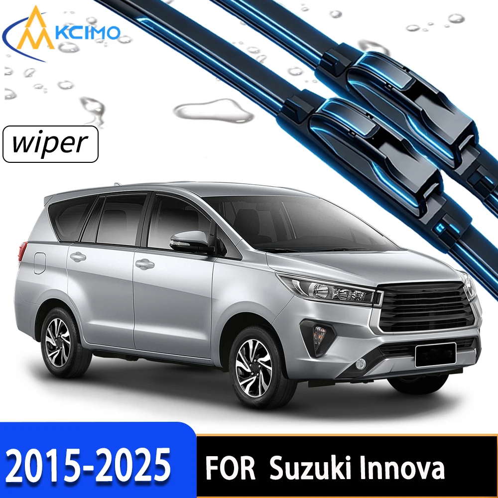 

Premium Front Windshield Wiper Blades with High-Density Rubber, Perfect Fit for Suzuki Innova AN140 2015-2025