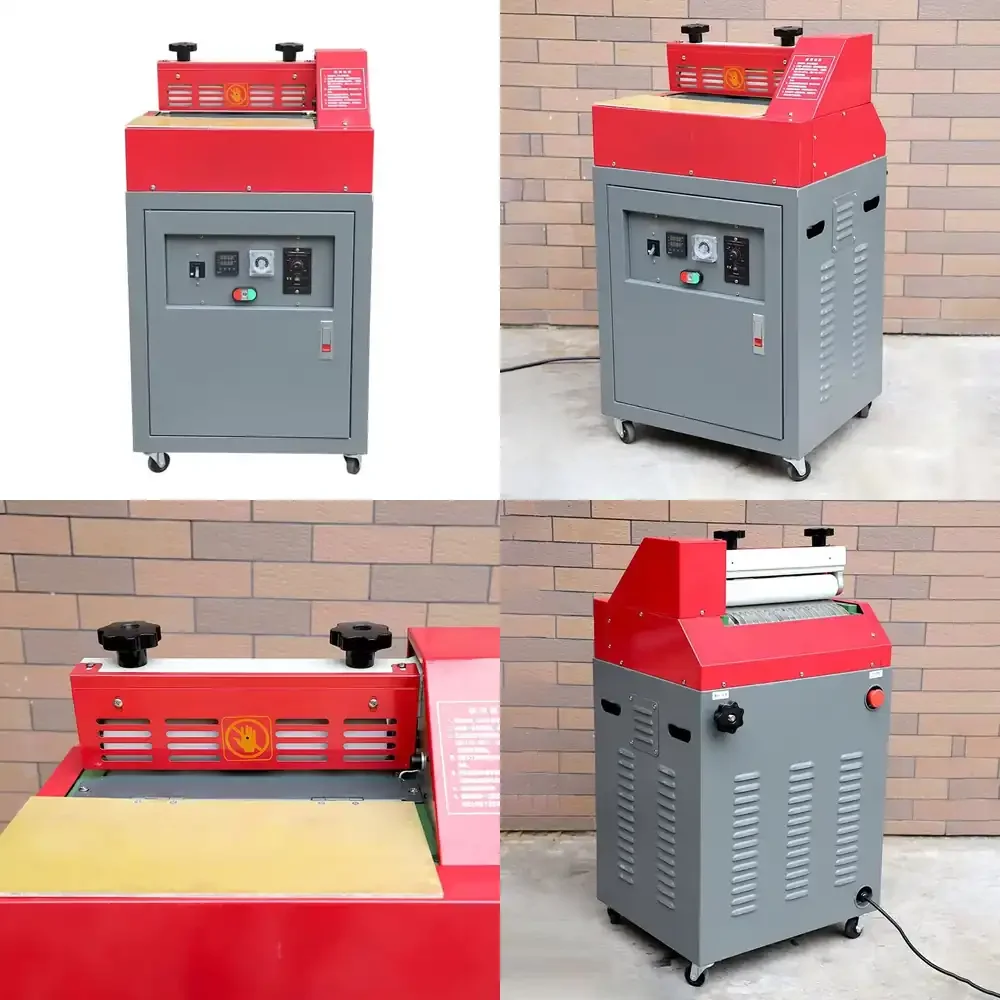 

Factory 220V Flat Gluing Machine Gift Box Photo Album Shoe Upper Vertical Gluing Machine