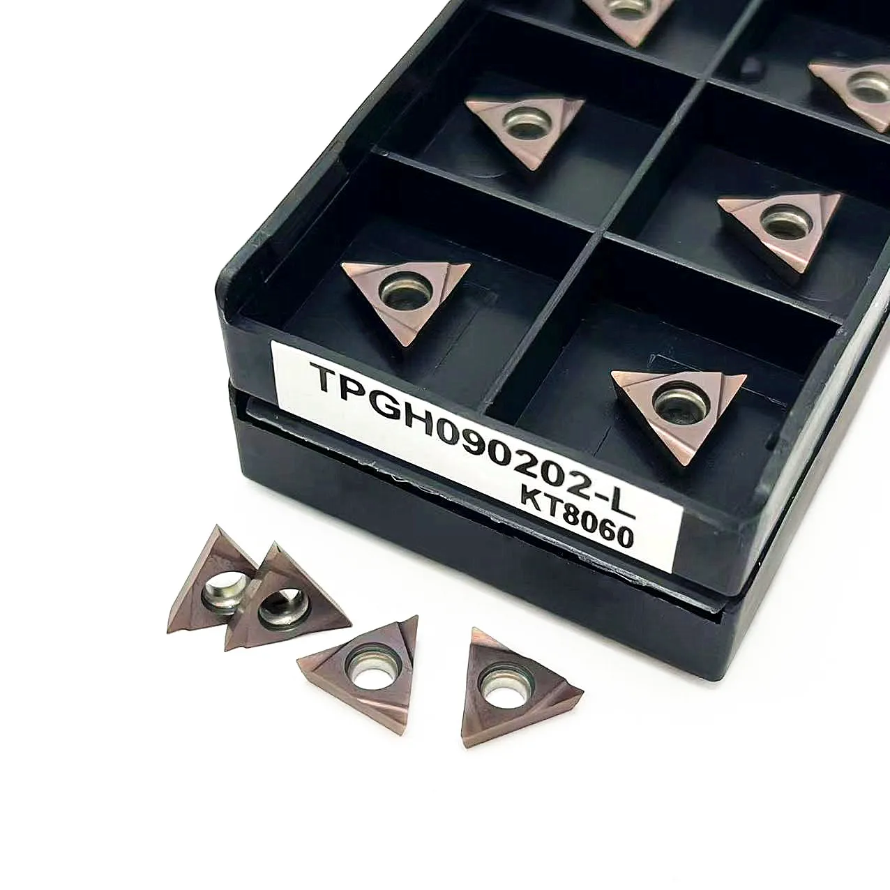 Tpgh-Nc Boring Rod Turning Tool Insert, TPGH0802, TPGH0902, TPGH1103, ângulo 02, Sbj2020, haste aborrecida para aço inoxidável, 10pcs