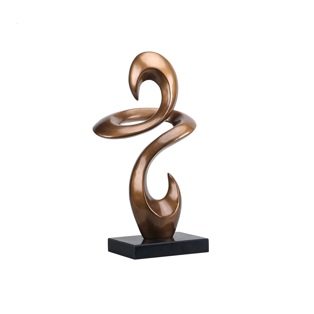 for Wholesale Large Abstract Hotel Lobby Table Centerpiece Sculpture Home Decor Accessories Luxury Modern Resin Arts Sculpture